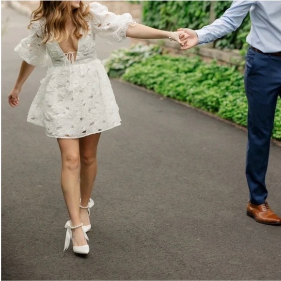 For Love & Lemons Leighton Mini Dress - Picture 2 of 13